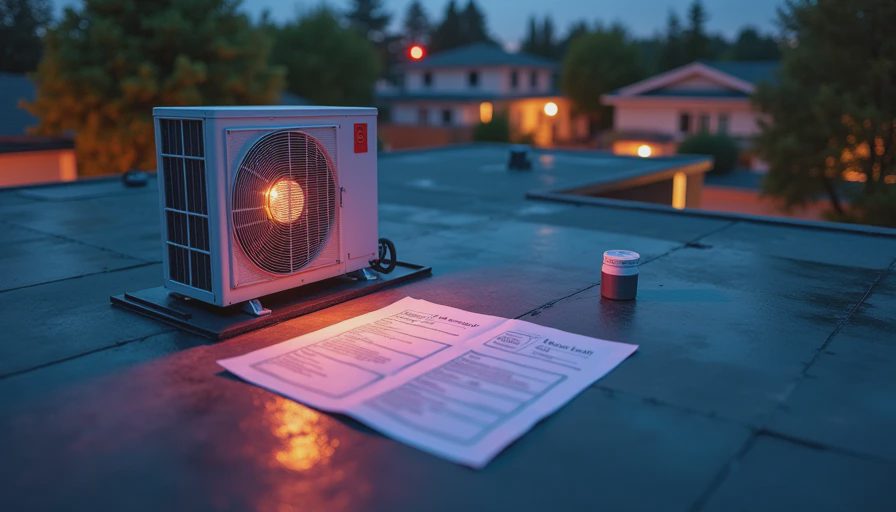 Illustration for uv lights for a/c units